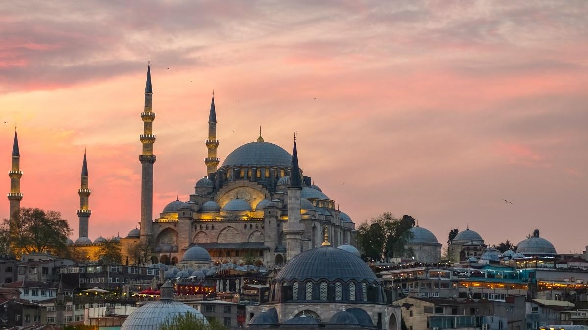 的 Hagia Sophia in Istanbul, Turkey