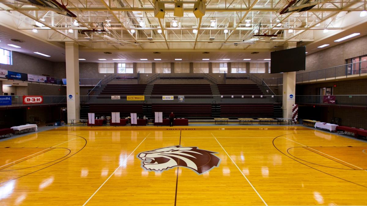 Calgaard gymnasium located in the william h bell center